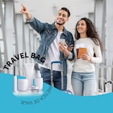 thumbnail of Bolsas con Cierre Hermético, Bolsas Zip de Plástico Transparentes, Bolsas Reutilizables Multiusos · m-office (180x250mm, 100unds)