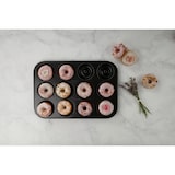 thumbnail of Dr. Oetker Tradition Molde Repostería, 12 Cavidades con Saliente Central para Hacer Donuts, Rosquillas Y Bagels, Acero con Revestimiento
