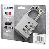 thumbnail of EPSON Multipack Cartouches Jet d'Encre DURABrite Ultra 4coul N/C/M/J ''Cadenas'' 35 (T3586) C13T35864010