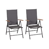 thumbnail of Merxx Valenza Klappsessel Set 2tlg., 2 Sessel, Aluminium