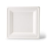 thumbnail of greenbox - Teller aus Zuckerrohr 20 x 20 cm, quadratisch, 50 St.