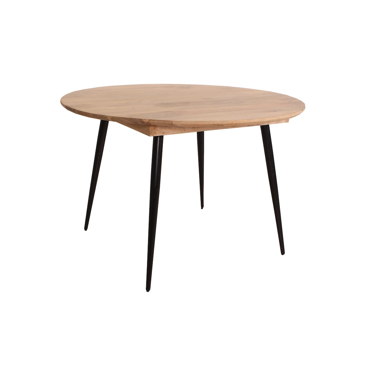 SIT Möbel Tisch Tom Tailor | rund | Platte Mango | Gestell Metall | B 120 x T 120 x H 76 cm | 12819-01 | Serie TOM TAILOR