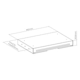 thumbnail of ROLINE Untertisch-Schublade, slim