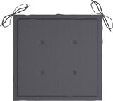 thumbnail of vidaXL 2x Gartenstuhl Klappbar mit Kissen Klappstuhl Essstuhl Gartenmöbel Klappstühle Stuhl Stühle Gartenstühle Balkonstuhl Terrassenstuhl Bambus
