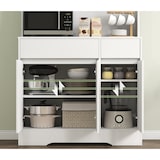 thumbnail of 4goodz Keukenkast met Open Werkblad - Verstelbare Planken - Wit