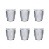 thumbnail of Excelsa Set Von 6 Wasserglas Diamond Plastica 40 Cl Silber