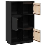 thumbnail of Helloshop26 - Buffet Sideboard Kommode Kleiderschrank Aufbewahrungsmöbel Organizer für Küche Wohnzimmer Lounge 74 x 35 x 117 cm 02_0036118