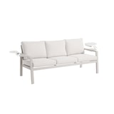 thumbnail of Tarrington House Outdoor Lounge-Set, Picton 4-tlg., Stahl, 2 Einzelsesseln, 1 3-Sitzer Sofa, 1 Couchtisch, beige