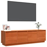 thumbnail of vidaXL TV-Schränk Braun 156 x 37 x 45 cm Massivholz Kiefer