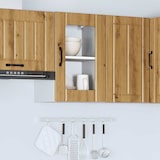 thumbnail of vidaXL Küchen-Hängeschrank mit Glastür Lucca Artisan-Eiche