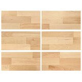 thumbnail of Doppelbett Überlänge Kingsize 180x220 Buche Massivholz natur Zubehör wählbar V-60.80-18-220  ohne Zubehör