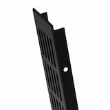 thumbnail of Belüftungsgitter b 80mm x L 800mm Aluminium Stegblech Lüftungsgitter Schwarz