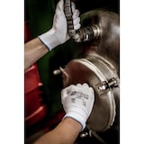 thumbnail of Arbeitshandschuhe | 12 Paar Nitras Nylonhandschuhe | weiß | Gr.10