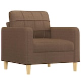 thumbnail of Fauteuil Marron 60 cm Tissu Modèle Cormovane