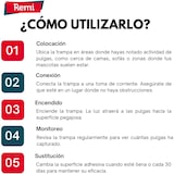 thumbnail of Remi Hogar Trampa Adhesiva para polillas, pulgas, Moscas, Mosquitos, arañas pequeñas y Otros Insectos por Calor | para Interior y Exterior