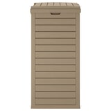 thumbnail of Helloshop26 - Poubelle d'extérieur marron clair 41x41x86 cm polypropylène 02_0006115