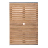 thumbnail of Mesa rectangular Bolero de acero y madera de acacia 120 x 80 cm