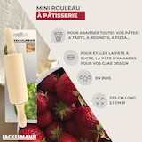 thumbnail of Kleines Nudelholz aus Holz 23,5 cm Fackelmann Wood Edition