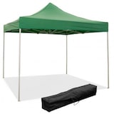 thumbnail of Gazebo richiudibile pieghevole 3 X 3 Verde ricoperto in PVC impermeabile