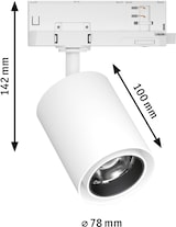 thumbnail of Paulmann ProRail3 LED Schienenspot Kratos   50°  2000lm 18,5W 4000K  230V Weiß 96556