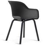 thumbnail of Keter Gartenstuhl mit Metallbeinen Noa 2 Stk. Graphitgrau