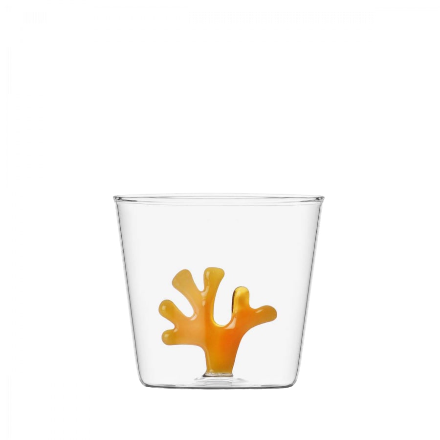 Becher Glas Ichendorf Milano Coral Orange 35cl Coral Reef