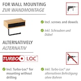 thumbnail of WENKO Toilettenpapierrollenhalter mit Schublade Mod. Bambusa