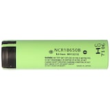 thumbnail of Panasonic NCR18650B Li-Ion Akku ohne Kopf, Flat Top 65,3x18,5mm 3,6 bis 3,7V 3400mAh für Schwachstromanwendungen