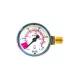 thumbnail of Inhaltsmanometer mit roten Bereich für CO2-Ende, 1/4` AG