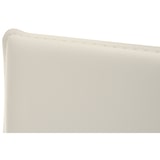 thumbnail of Banco de bar em couro sintético Limon creme/preto