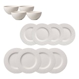 thumbnail of Villeroy & Boch Manufacture Rock Teller-Set 12-teilig weiß
