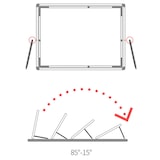thumbnail of 【SJH-3287】LED Leuchtkasten, Menü-Display, Werbedisplay, verstellbarer Winkel, Schwarz 40×60cm