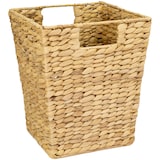 thumbnail of HMF Papierkorb Büro, Aufbewahrungskorb geflochten aus Wasserhyazinthe, Eckig, 25 x 25 x 30 cm
