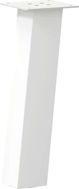 thumbnail of vidaXL Couchtischbeine 4 Stk. Weiß 42 cm Stahl