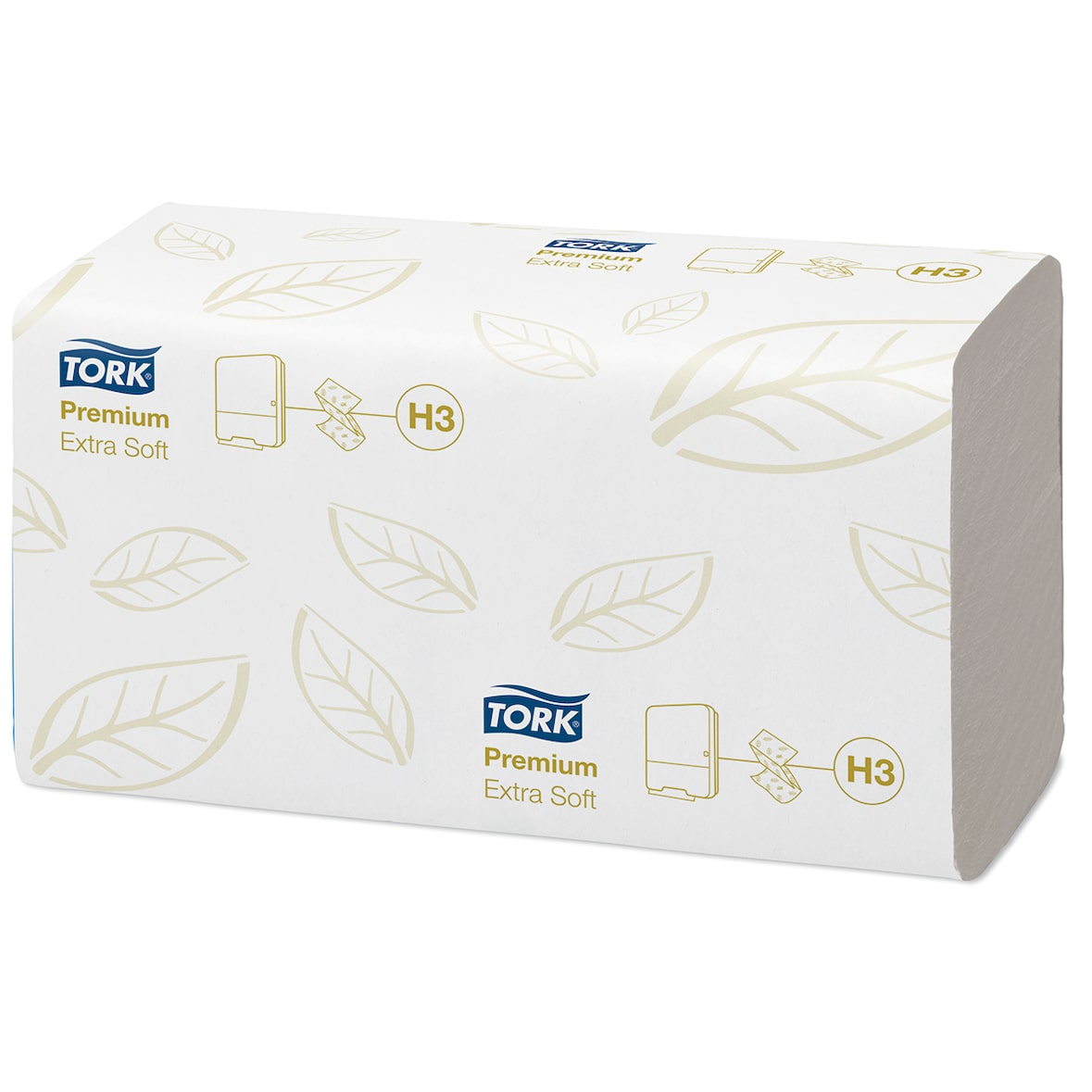 TORK Lot 15 Paquets Essuie-Mains Plie En V 23X22.6Cm 2 Plis 200 Formats