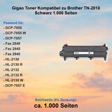 thumbnail of Gigao Toner Kompatibel zu Brother TN-2010 Schwarz 1.000 Seiten
