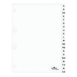 thumbnail of Carpeta DURABLE 615002 DIN A4 A-Z lengüetas en relieve blanco
