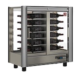 thumbnail of Ensemble vitrine traversante et déco blanc mat - Diamond