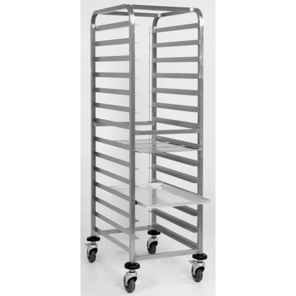 Bäckereiwagen Inox 14 Ebenen 600x400mm 440x630x1650mm KT 600