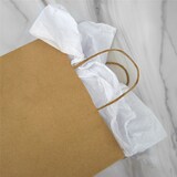 thumbnail of Papel de seda blanco 50x75 cm – Pack 250 hojas para regalos, floristería, pompones, decoración artesanal y embalajes