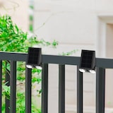 thumbnail of Lumisky STRIKER 800LM Solar-Sensor-Wandleuchte Plastik Schwarz