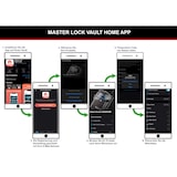 thumbnail of Master Lock Boite A Cles Bluetooth Securisee - Format L - Coffre A Cle Connectee