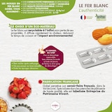 thumbnail of Gobel - Plaque 12 madeleines - fer blanc - 395 x 200 x 17 mm - 164710