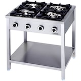 thumbnail of Cucina Professionale a Gas 4 Fuochi Linea 90 Kw 24,5 cm 90x90x90