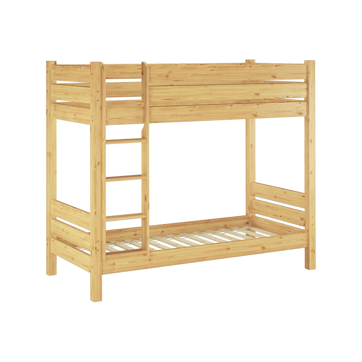 Etagenbett f. Erwachsene 90x200, Nische 80 teilbar, mit 2 Rollroste 60.16-09T80