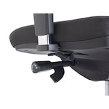 thumbnail of SIGMA Silla de oficina EC901, plástico, altura de asiento regulable, reposacabezas, negro