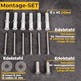 thumbnail of Haltegriff EDELSTAHL Bad Duschgriff Wandgriff Badewannengriff Griff Haltestange 550mm poliert