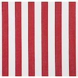 thumbnail of Gartenliege rot-weiß Strandliege Sonnenliege Holz Relaxliege Sonnendach Strandstuhl 10-314 S