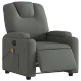 thumbnail of vidaXL Massagesessel Elektrisch Dunkelgrau Stoff