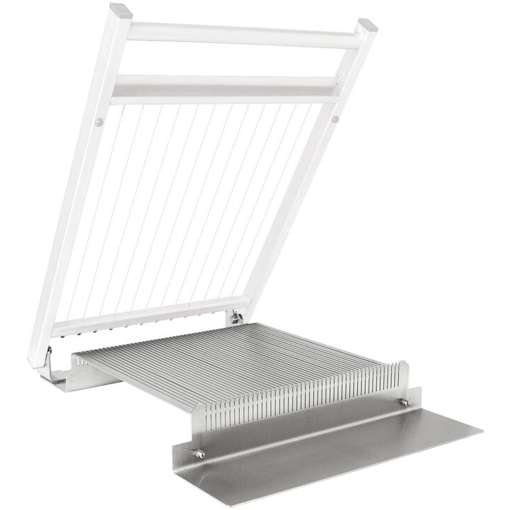 Matfer Edelstahlschneidgerät, 350x350, Edelstahlgrundplatte mit Wendeplatte (263520)